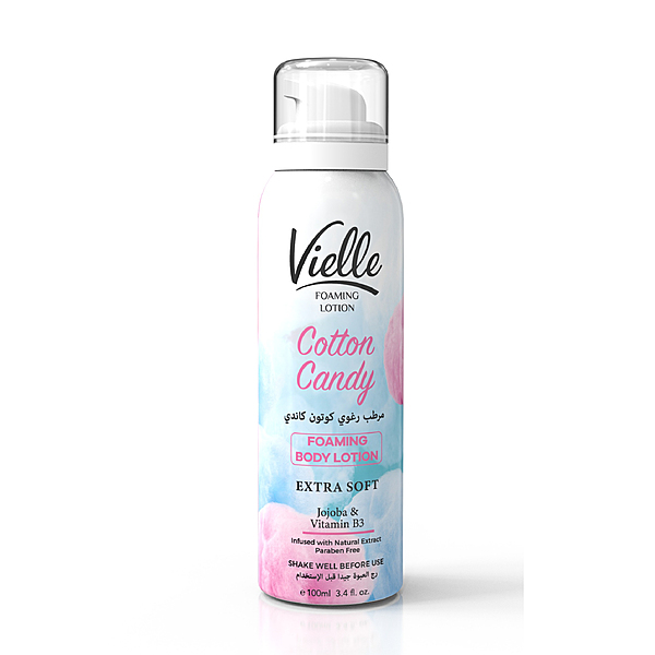 Vielle Body Foaming Lotion Cotton Candy 100ML