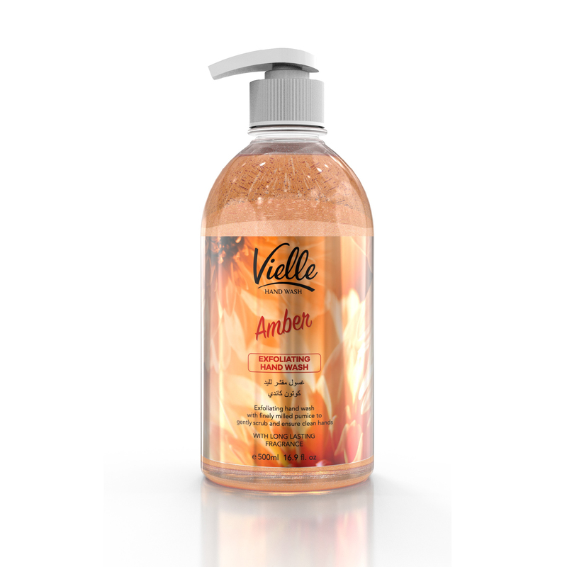 Vielle Scrubbing Hand Wash Amber 500ML