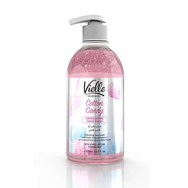 Vielle Scrubbing Hand Wash Cotton Candy 500ML